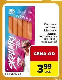 Carrefour Express Kiełbaski Skolim JBB oferta