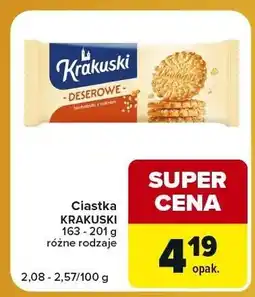 Carrefour Express Ciastka Krakuski Deserowe oferta