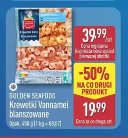 ALDI Krewetki Vannamei blanszowane Golden Seafood oferta