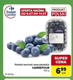 Carrefour Express Borówki amerykańskie Carrefour polskie oferta
