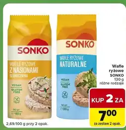 Carrefour Express Wafle ryżowe Sonko naturalne oferta