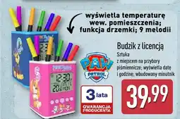 ALDI Budzik z licencją Paw Patrol oferta