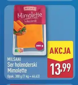 ALDI Ser holenderski Mimolette Milsani oferta