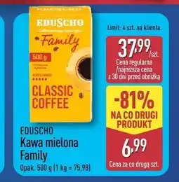 ALDI Kawa mielona Eduscho Family oferta