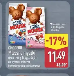 ALDI Mleczne myszki karmelowe Choceur oferta