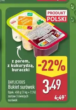 ALDI Bukiet surówek Daylicious polski oferta