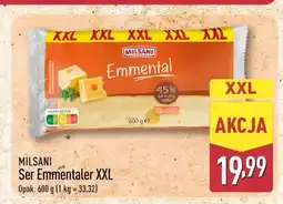 ALDI Ser Emmentaler XXL Milsani oferta