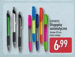 ALDI Długopisy automatyczne EXPERTIZ zestaw 5 szt oferta