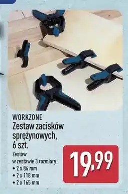 ALDI Zestaw zacisków sprężynowych WORKZONE oferta