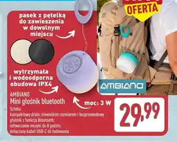 ALDI Mini głośnik bluetooth Ambiano oferta