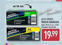 ALDI Baterie alkaliczne AAA Activ Energy oferta