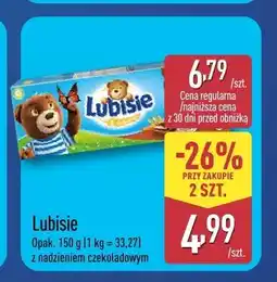 ALDI Biszkopty Lubisie z nadzieniem czekoladowym oferta