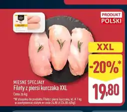 ALDI Filety z piersi kurczaka XXL Mięsne Specjały oferta