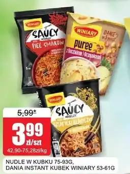 Bingo Danie instant Puree z boczkiem i grzankami Winiary oferta