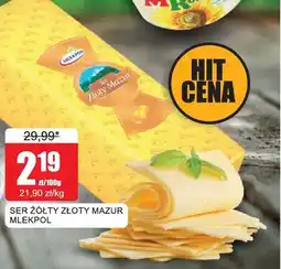 Bingo Ser żółty Złoty Mazur Mlekpol oferta