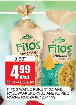 Bingo Wafle kukurydziane Kupiec Fitos Śmietana oferta