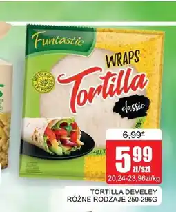 Bingo Tortilla Develey Wraps Classic oferta