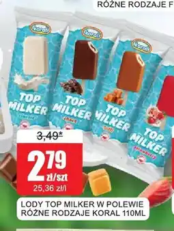 Bingo Lody Koral Top Milker Classic oferta