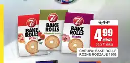 Bingo Chrupki Bake Rolls Pizza oferta