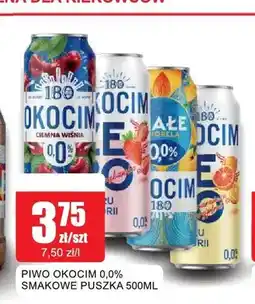 Bingo Piwo bezalkoholowe Okocim Ciemna Wiśnia oferta