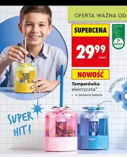 Biedronka Temperówka elektryczna Kayet oferta