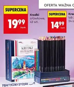 Biedronka Kredki ołówkowe Loozz 42 szt oferta