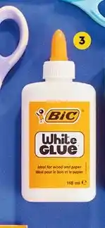 Biedronka Klej w płynie BIC White Glue oferta