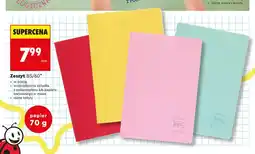 Biedronka Zeszyt Herlitz B5/60 oferta