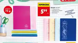 Biedronka Zeszyt A5/60* Herlitz oferta