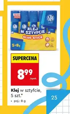 Biedronka Klej w sztyfcie Astra 5-pak oferta
