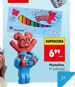 Biedronka Plastelina Luczek & Pimpek Astra 12 kolorów oferta