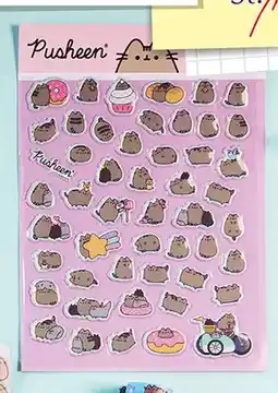 Biedronka Naklejki piankowe Pusheen oferta