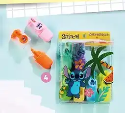 Biedronka Zakreślacze Stitch St. Majewski oferta