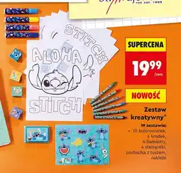 Biedronka Zestaw kreatywny St. Majewski Disney Stitch oferta