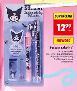 Biedronka Zestaw szkolny Kuromi oferta