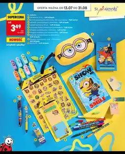 Biedronka Zakreślacze St. Majewski Minionki oferta