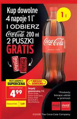 Biedronka Napój gazowany Coca-Cola oferta