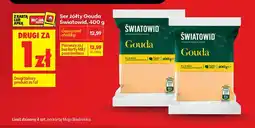 Biedronka Ser żółty Gouda Światowid oferta