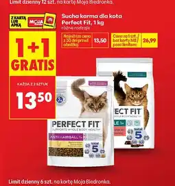 Biedronka Sucha karma dla kota Perfect Fit Sterile oferta