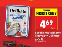 Biedronka Serek śmietankowy klasyczny Delikate oferta