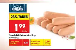 Biedronka Serdelki Extra Morliny oferta