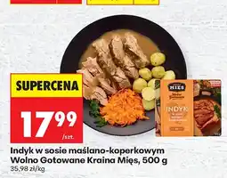 Biedronka Indyk w sosie maślano-koperkowym Wolno Gotowane Kraina Mięs oferta