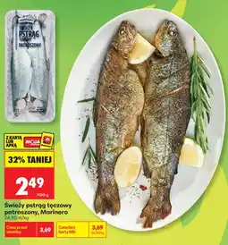 Biedronka Pstrąg tęczowy świeży patroszony Marinero oferta