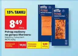 Biedronka Pstrąg wędzony na gorąco z pieprzem Marinero oferta