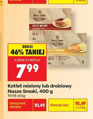Biedronka Kotlet mielony Nasze Smaki oferta