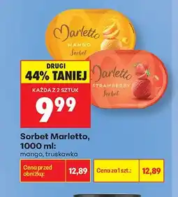 Biedronka Sorbet mango Marletto oferta