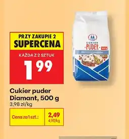 Biedronka Cukier puder Diamant oferta