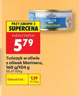 Biedronka Tuńczyk w oliwie z oliwek Marinero oferta