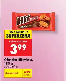 Biedronka Ciastka Hit minis choco oferta