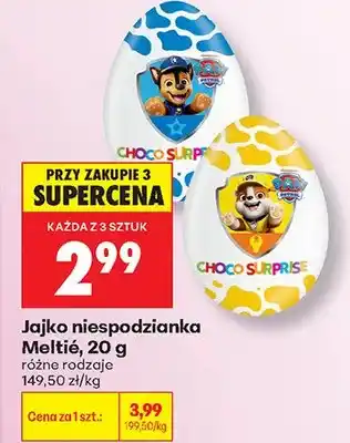Biedronka Jajko niespodzianka Meltie Choco Surprise oferta